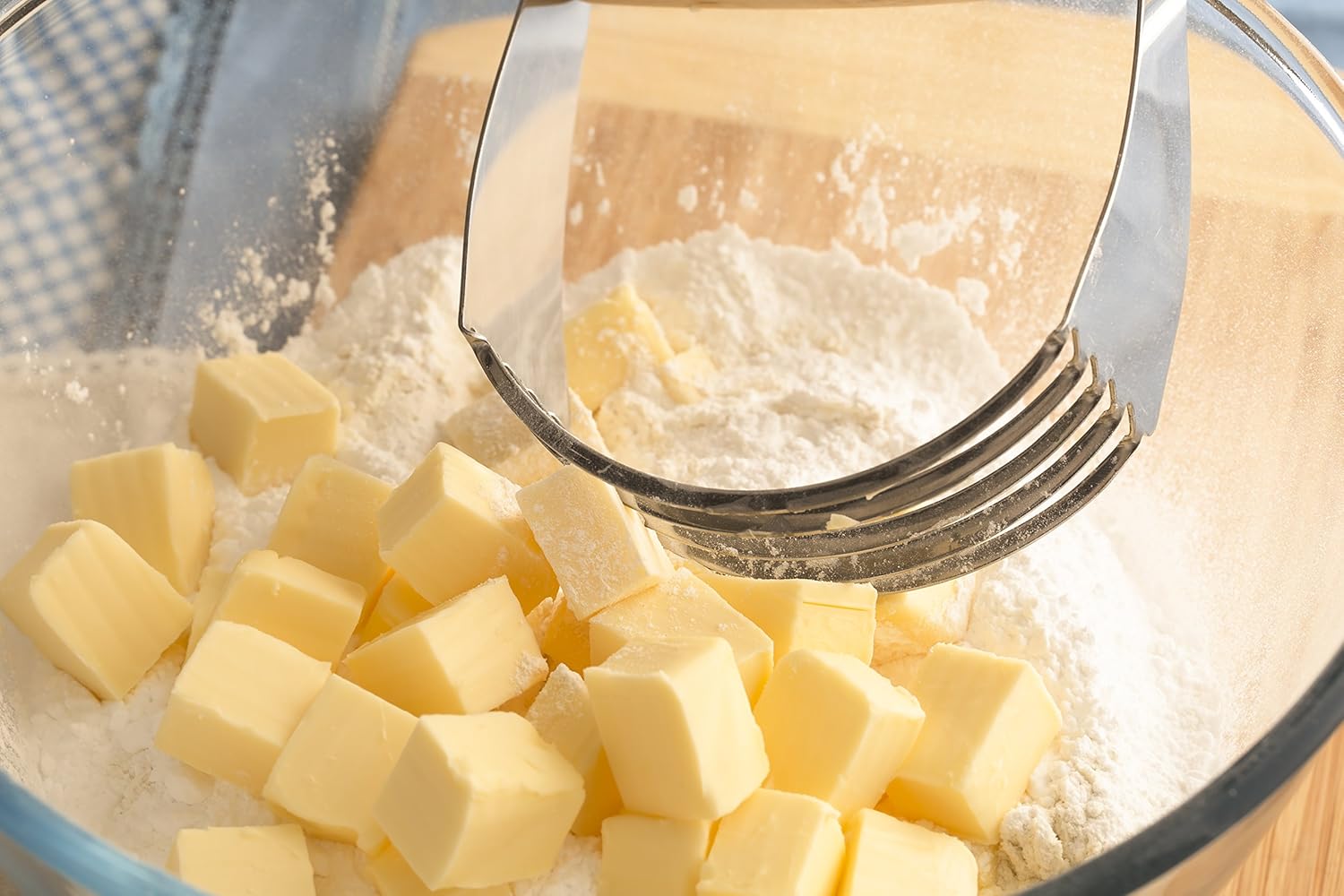 Mrs. Anderson's Baking Stainless Steel Pastry Dough Blender with 5-Blade Design