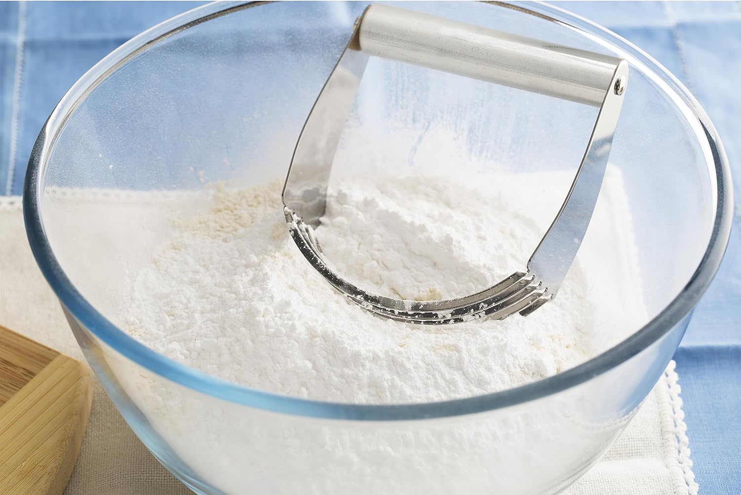Mrs. Anderson's Baking Stainless Steel Pastry Dough Blender with 5-Blade Design