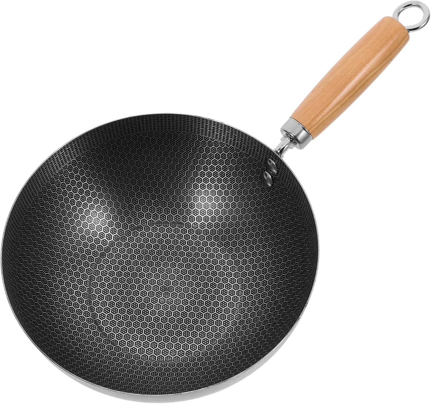 Multi-Functional Nonstick Honeycomb Frying Pan Set for Gas Stove and Induction Cooktops