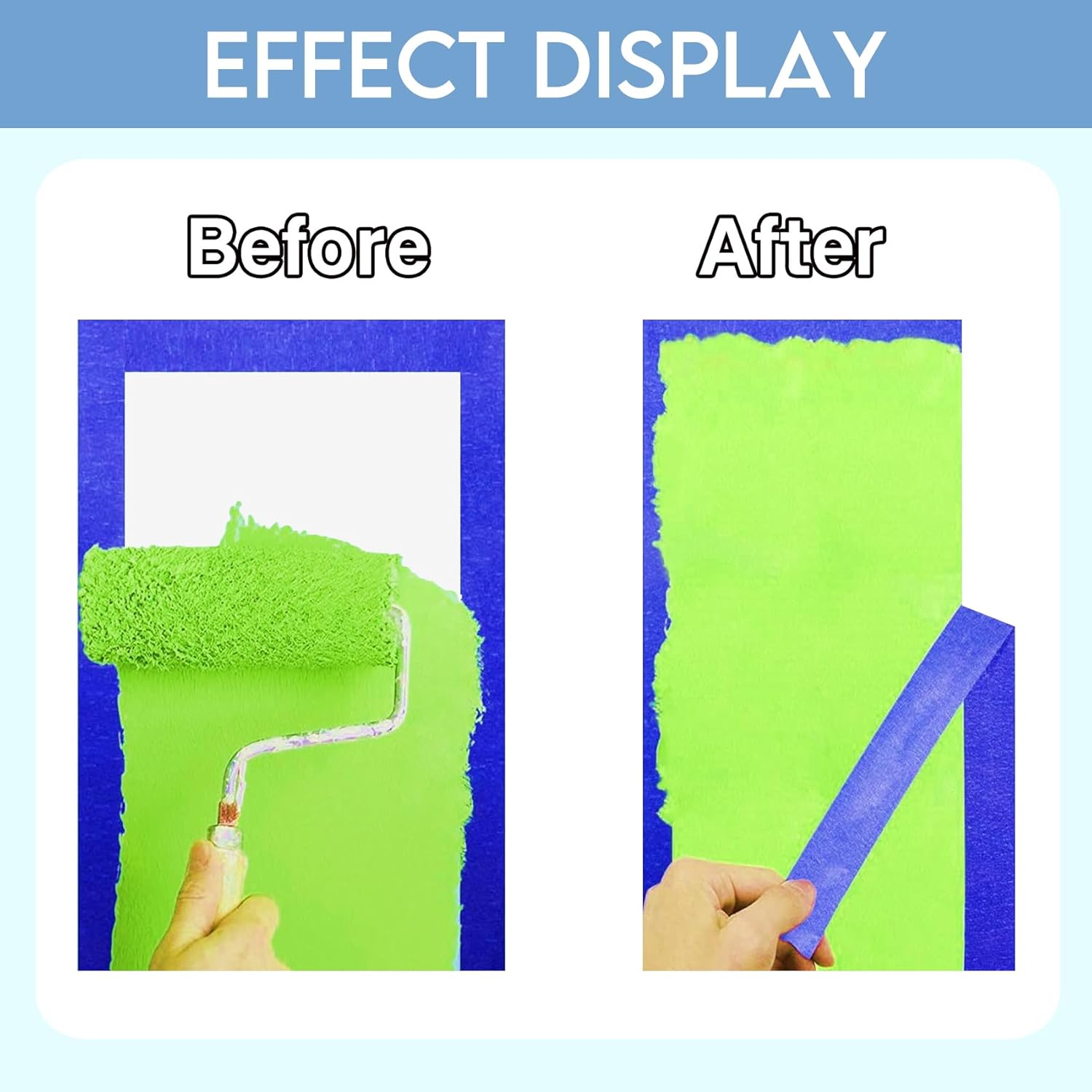 Multi-Width Painter Tape Set for DIY Art Projects - EDSRDRUS Thin Painters Tape with Masking Tape and Pinstriping Tape, 3" Large Core, Smart Selection