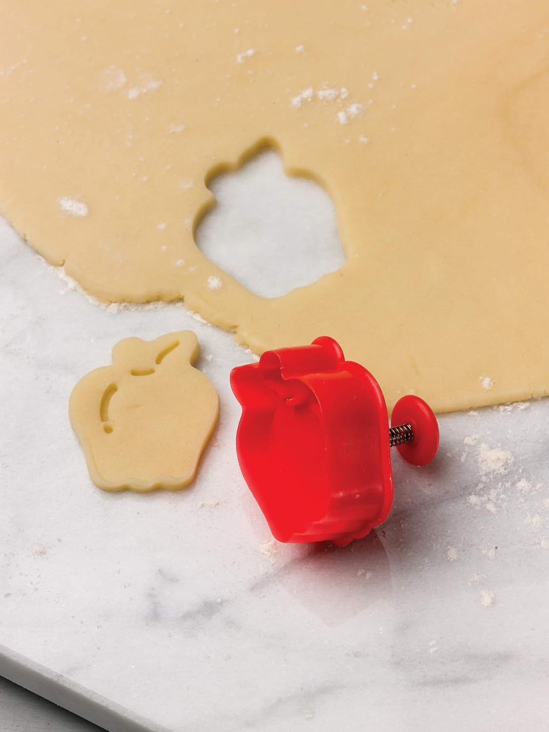 Multicolor 2" Autumn Leaves Pastry, Cookie, Pie, and Fondant Stampers/Cutters Set by Fox Run Harvest - 4 Pieces