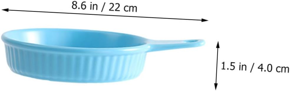 Multipurpose CIYODO Nordic Baking Tray with Handle - Ideal for Bread, Casseroles, and Cheesy Dishes - Home Baking Essential