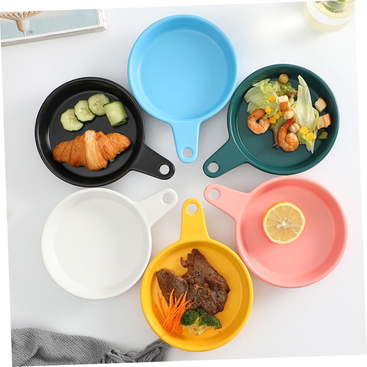 Multipurpose CIYODO Nordic Baking Tray with Handle - Ideal for Bread, Casseroles, and Cheesy Dishes - Home Baking Essential