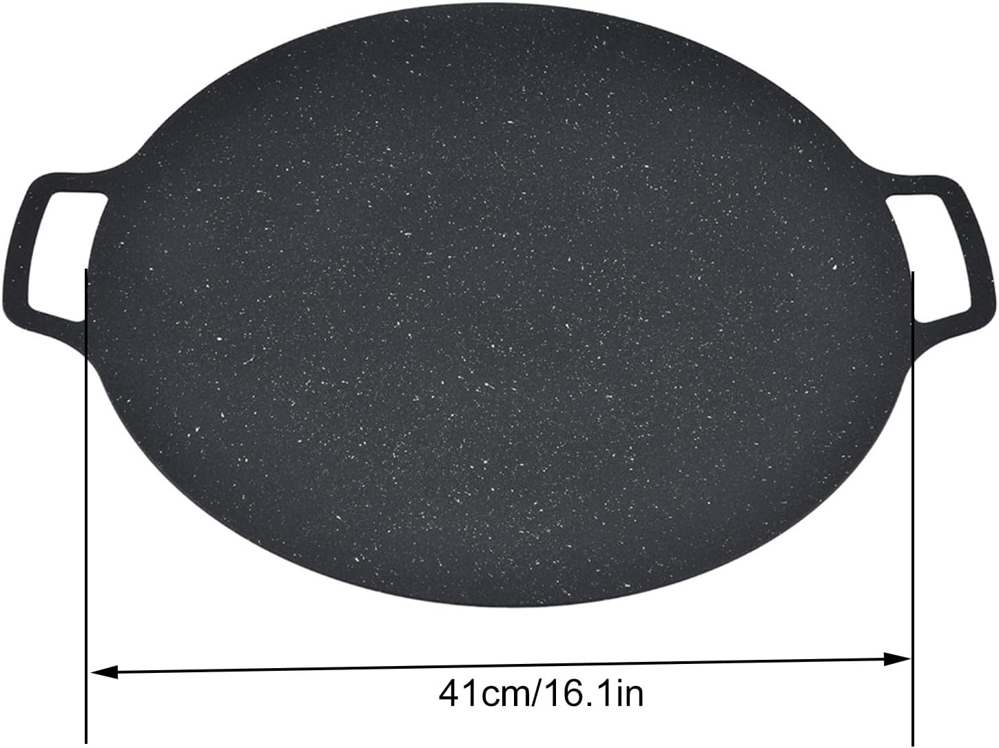 Mumusuki 41CM Korean BBQ Grill Pan for Nonstick Outdoor Indoor Cooking & Camping Party