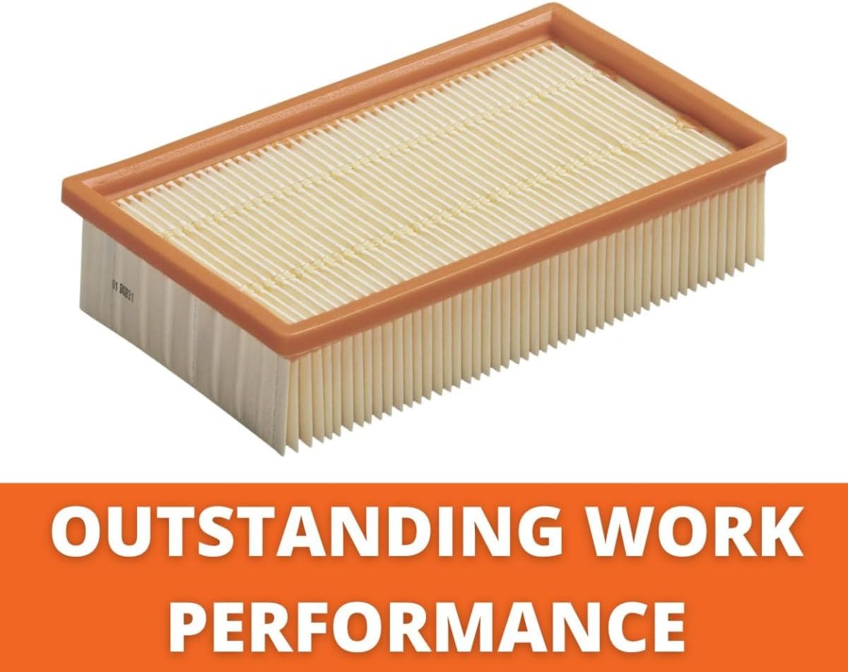 Nano-Coated Fein Flat Pleated Dust Extractor for Turbo I & II - 31345012010