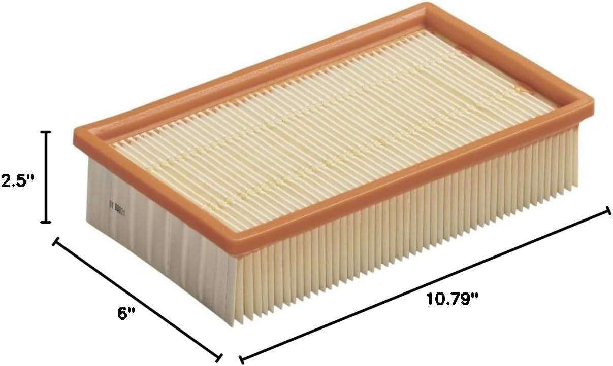 Nano-Coated Fein Flat Pleated Dust Extractor for Turbo I & II - 31345012010