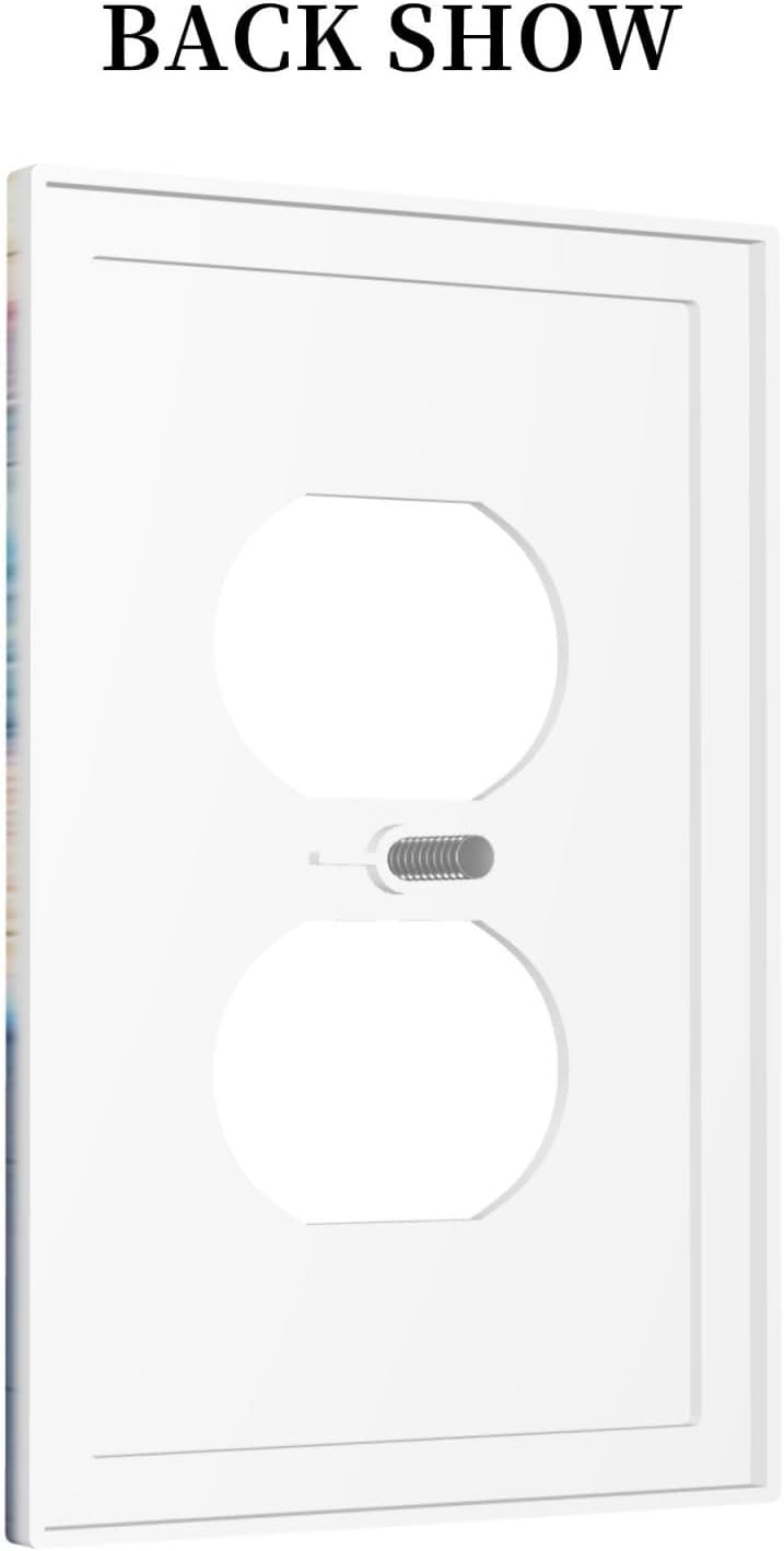 Nautical Sea Beach Turtle Seashells Conch Starfish Ocean Marine Outlet Cover Wall Plate