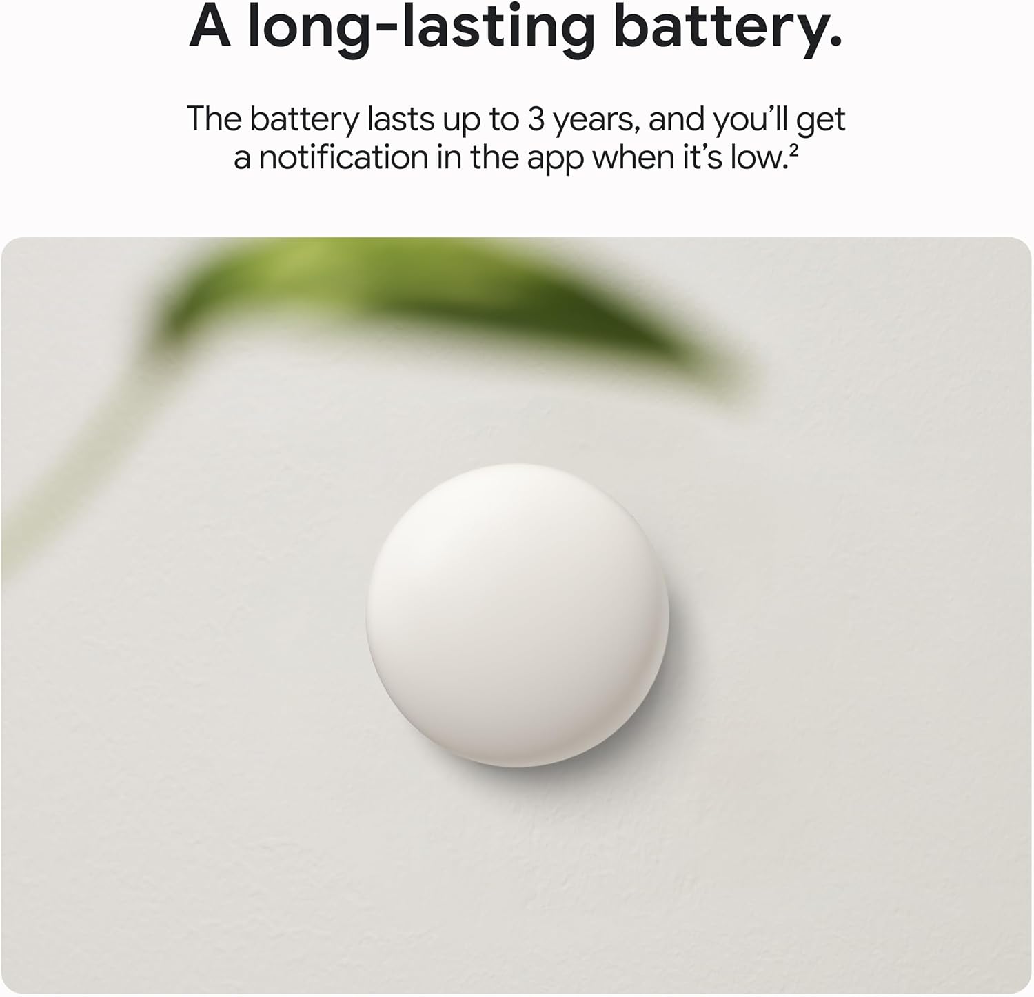 Nest Temperature Sensor (2nd Gen) - Room Comfort Sensor for Nest Learning Thermostat - Works with 3rd/4th Gen and Nest Thermostat E