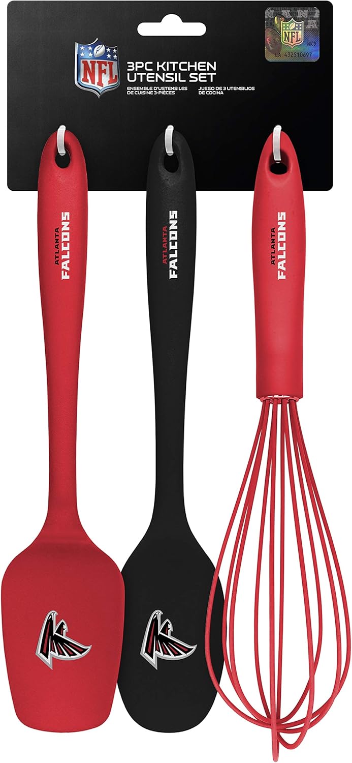 NFL 3-Piece Kitchen Utensil Set for Sports Fans