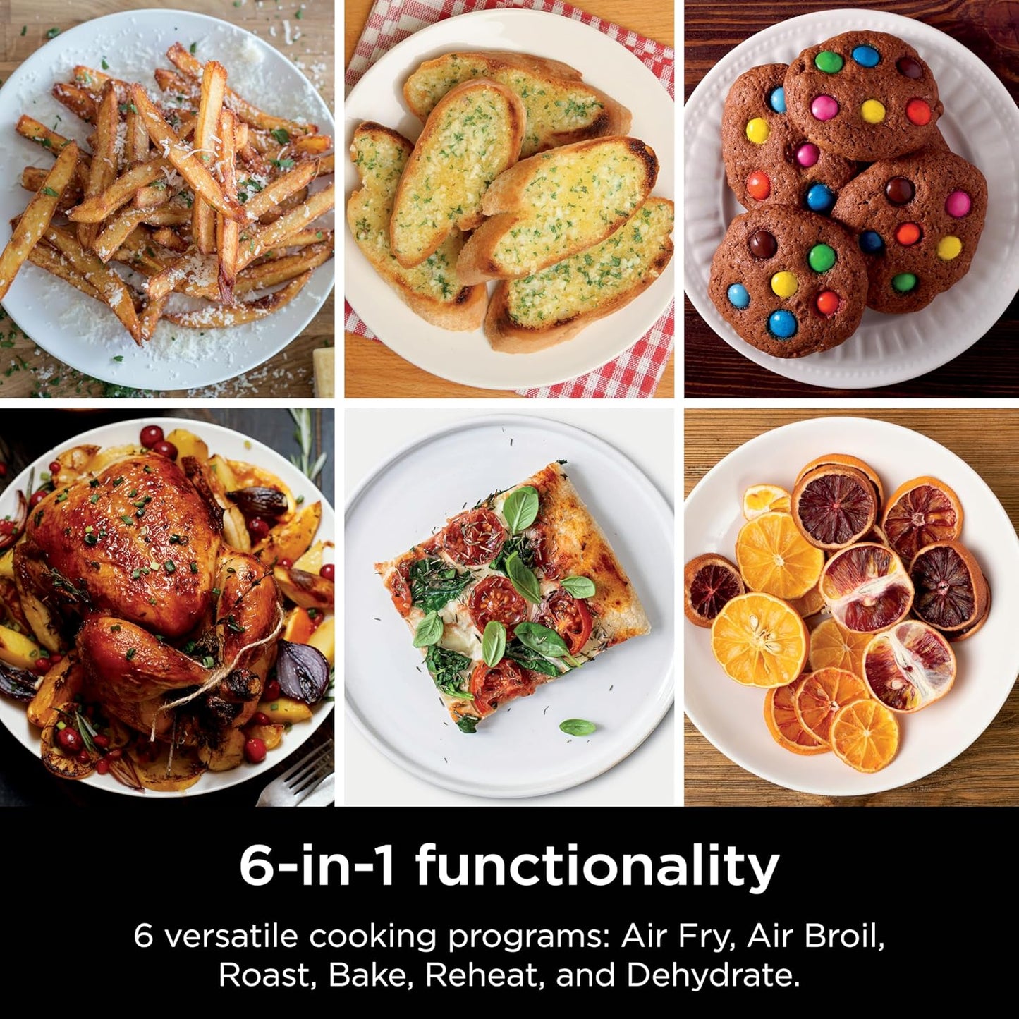 Ninja DoubleStack XL Smart Air Fryer with DoubleStack Technology - 10 QT, 6-in-1, Space Saving Design, Cook 4 Foods at Once, Smart Cook System, Air Fry, Broil, Bake, Smart Finish & Match Cook SL451