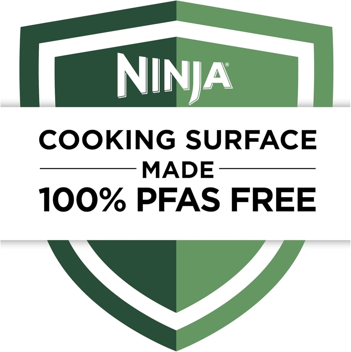 Ninja DZ071 Foodi 6-in-1 Air Fryer with 7-QT MegaZone, Basket Divider, and Smart Finish - Family-Sized Capacity for Air Frying, Roasting, and More