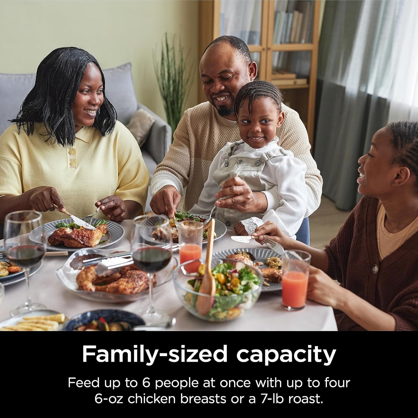 Ninja MC1101 Foodi Everyday Cooker Pro, 6.5 QT, 8-in-1 Versatility, One-Pot Cooking, Faster Cooking, Family-Sized Capacity, Adjustable Temp Control - Midnight Blue