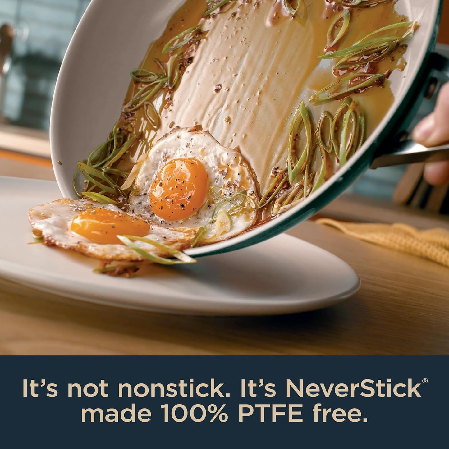 Ninja NeverStick Ceramic Pro 7-Piece Cookware Set - Non-Stick Pots & Pans with Glass Lids - Stovetop to Oven Safe - Induction Compatible - Green