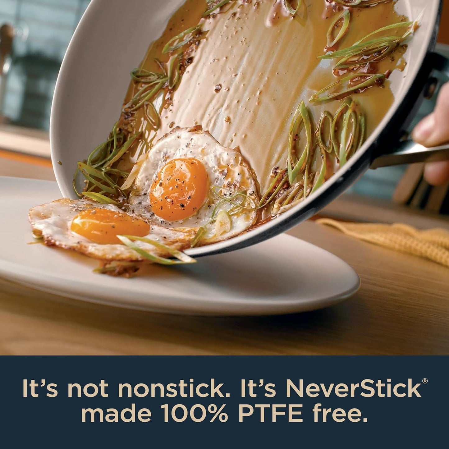 Ninja NeverStick Ceramic Pro 7-Piece Cookware Set, Non-Stick Pots & Pans with Glass Lids, Stainless Steel Handles - Stovetop to Oven Safe, All Stovetops & Induction Compatible - Black