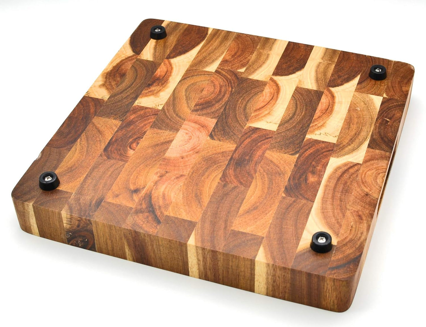 Non-Slip Round Rubber Cutting Board Feet with Stainless Screws - Pack of 100