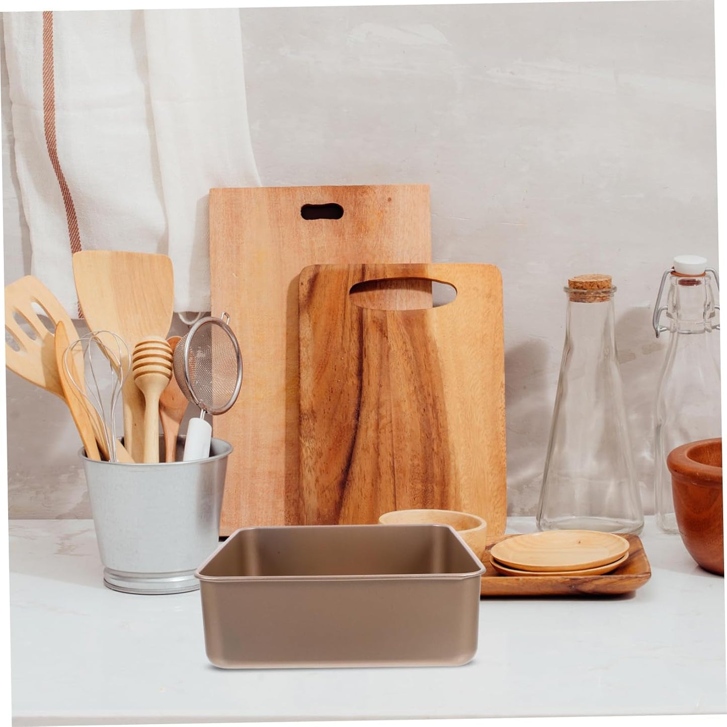 Non-Stick Baking Tray with Tall Edges - Versatile Kitchen Bakeware for Oven - Rectangle Pan by LABRIMP