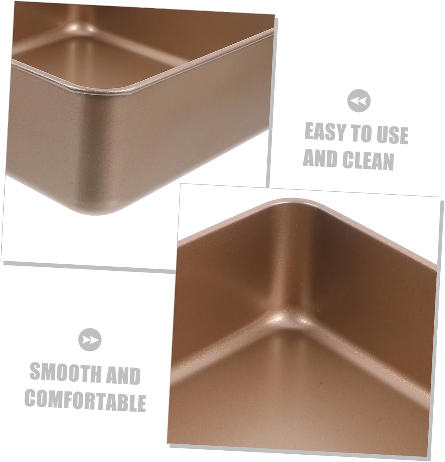 Non-Stick Baking Tray with Tall Edges - Versatile Kitchen Bakeware for Oven - Rectangle Pan by LABRIMP