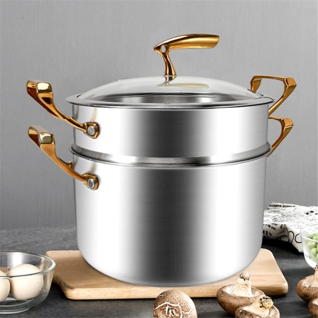 Non-Stick Cookware Set with Soup Pot, Milk Pot, Frying Pan, and More - Kitchen Cooking Pot Variety Pack
