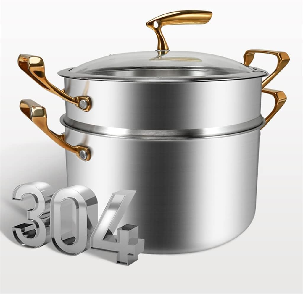 Non-Stick Cookware Set with Soup Pot, Milk Pot, Frying Pan, and More - Kitchen Cooking Pot Variety Pack