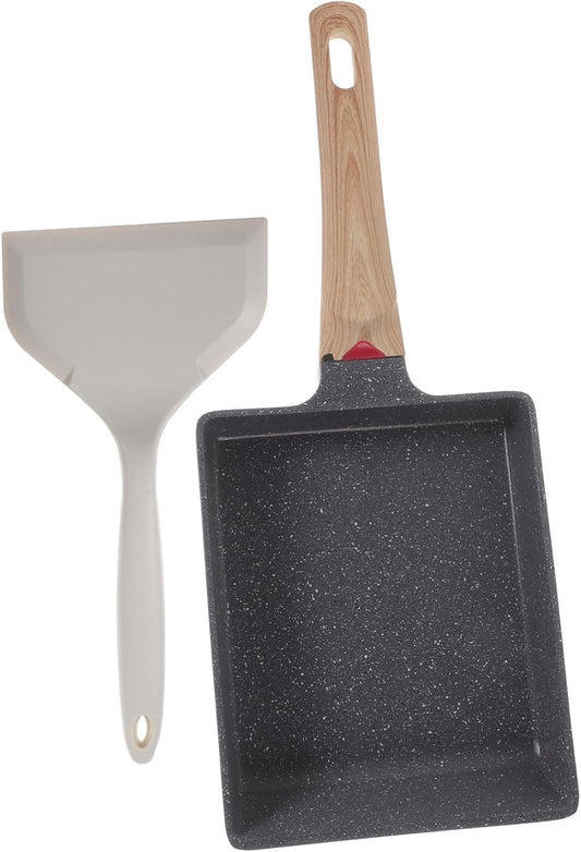 Non-Stick Egg and Steak Frying Pan Set with Ergonomic Handle for Multi-Function Cooking
