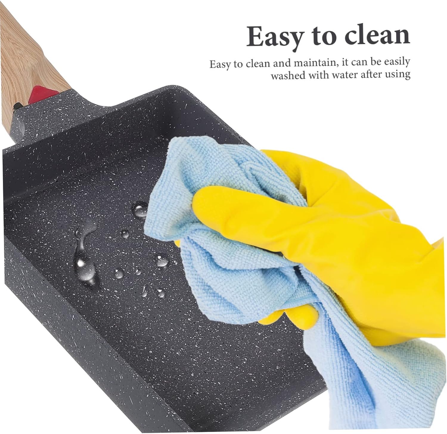 Non-Stick Egg and Steak Frying Pan Set with Ergonomic Handle for Multi-Function Cooking