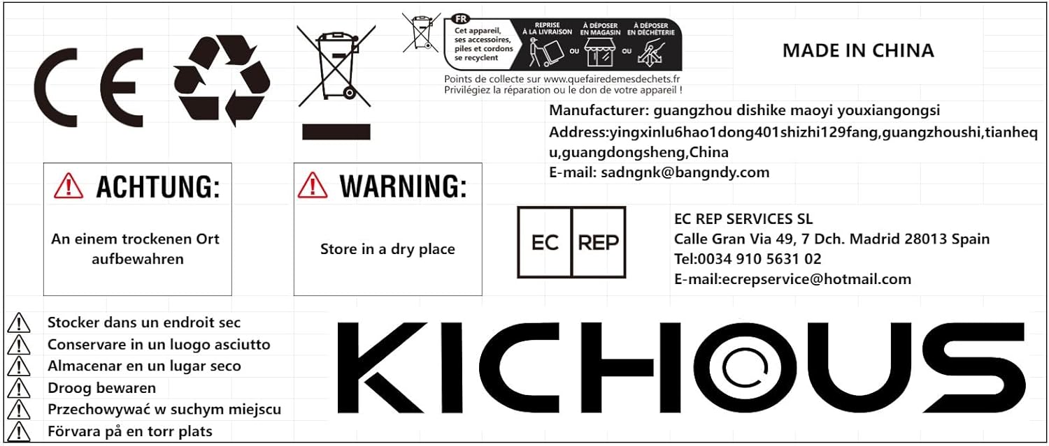 Non-Stick Round Pizza Pan with Holes, Thickened Aluminum for Easy Cleaning - KICHOUSE