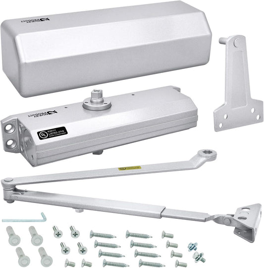 NUK3Y 9000 Series Grade 1 Heavy Duty Door Closer - Multi-Mount, Adjustable Size 1-6, ADA Compliant, UL Listed