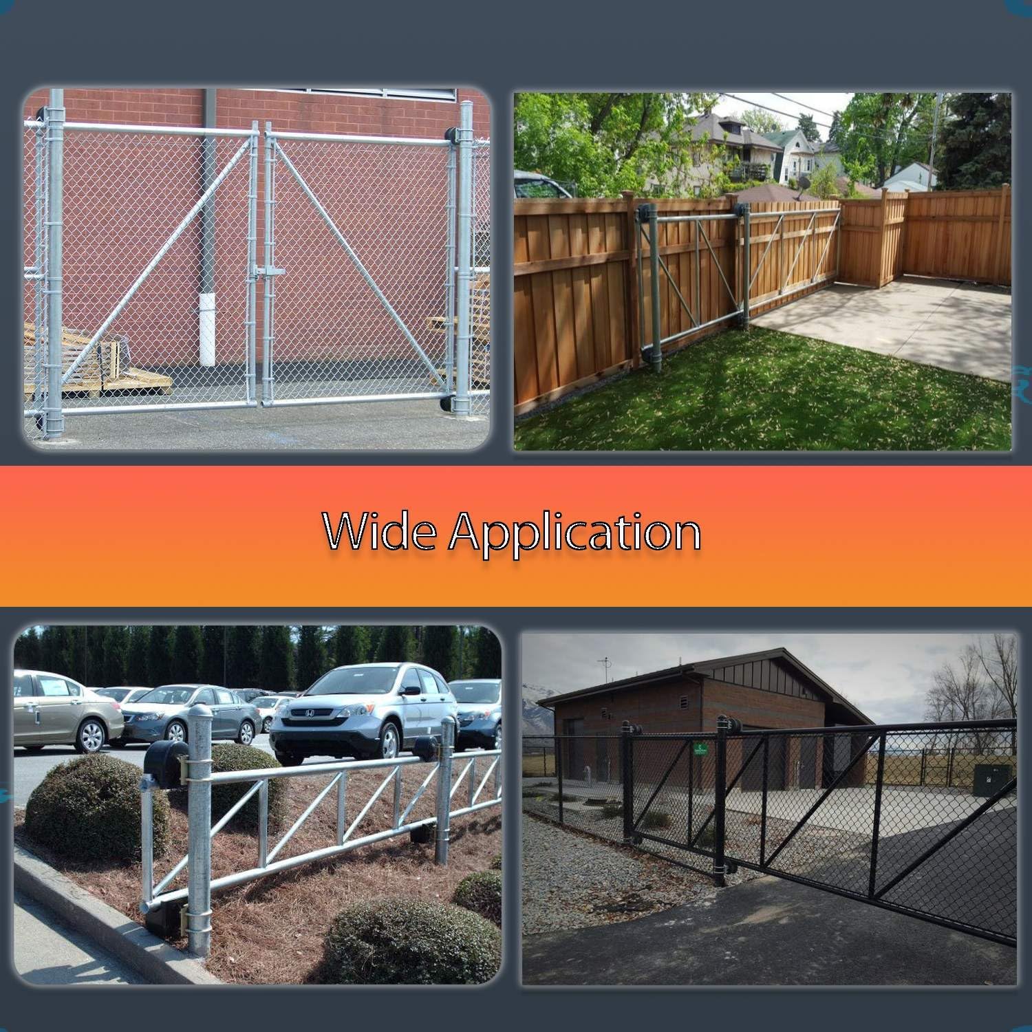 Nylon Cantilever Gate Rollers for 4" Round Post - Slide Gates, Chain Link Fence Frames - 1pc