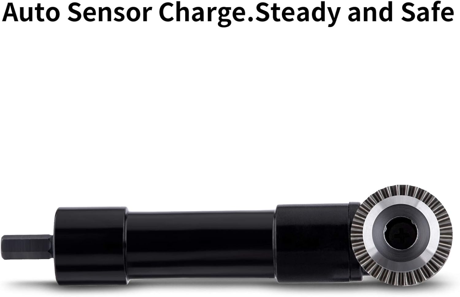 OCGIG Cordless Right Angle Drill Attachment Adapter 90 Degree Chuck Handle 3/8" Keyed Extension - Drilling Tool 1-10mm