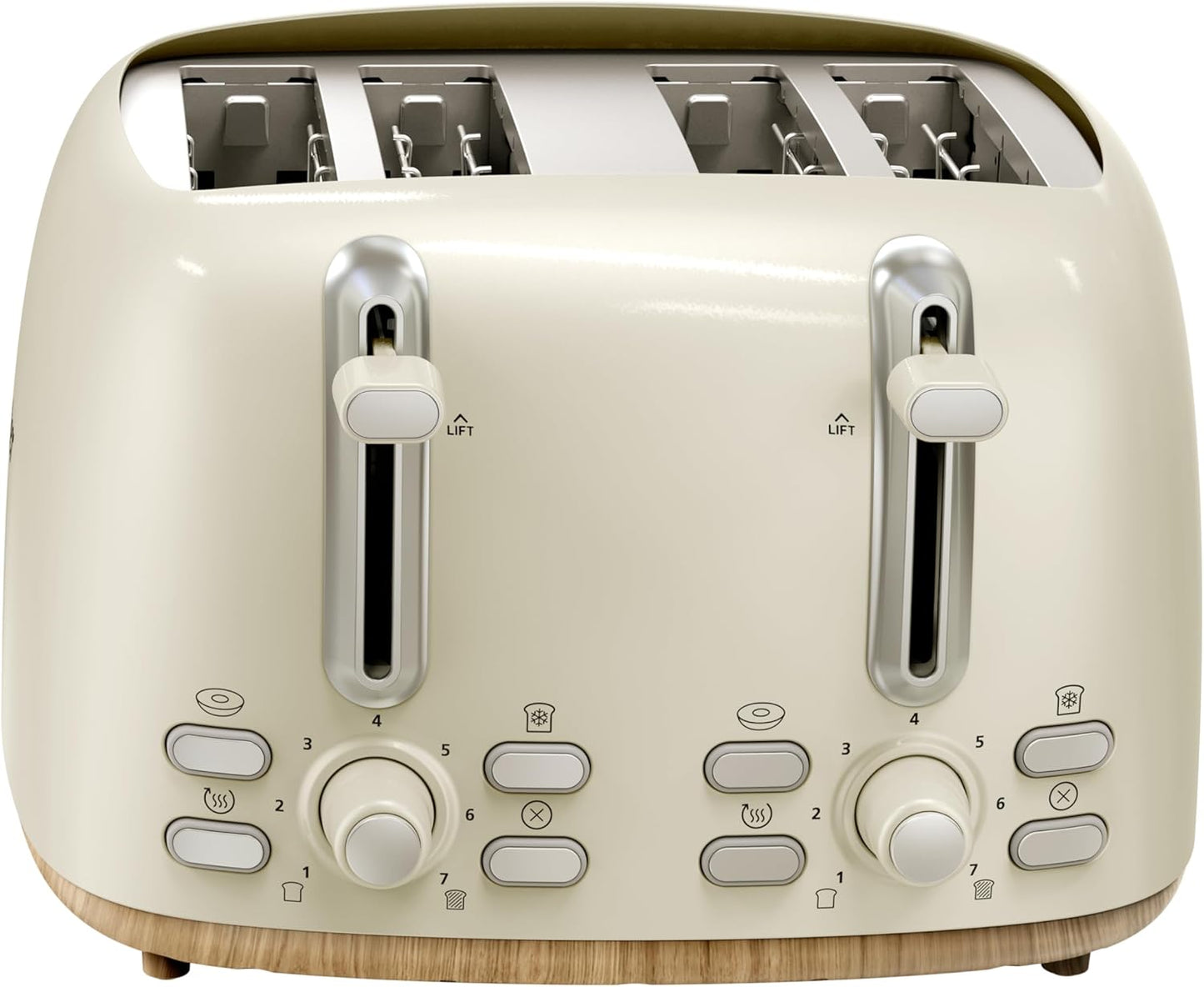Oster 4-Slice Toaster with Extra Wide Slots for Perfectly Toasted Bread and Bagels