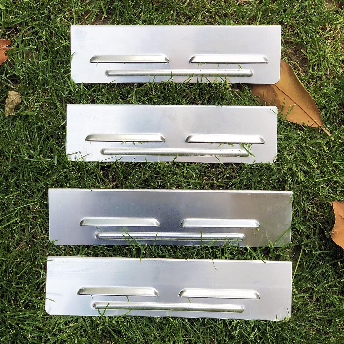 Outdoor Cooking Waterproof Aluminum Screen/Wind Guard Set of 4 Grill Accessories for Blackstone 28" Griddle
