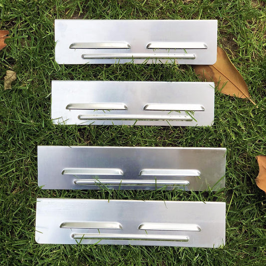 Outdoor Cooking Waterproof Aluminum Screen/Wind Guard Set of 4 Grill Accessories for Blackstone 28" Griddle
