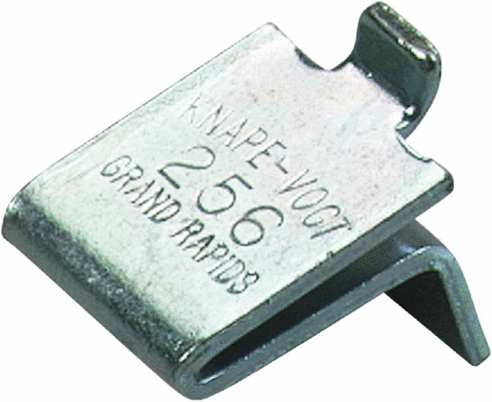 Pack of 12 Zinc Shelf Supports by Knape & Vogt - Model 256P-ZC