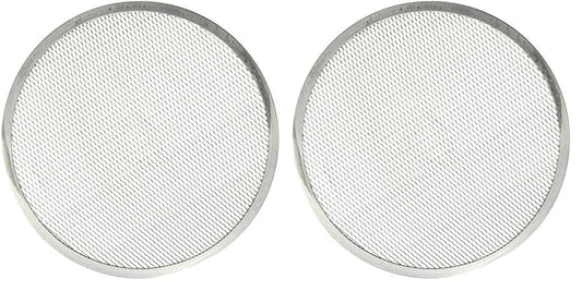 Pack of 2 American Metalcraft 18713 Pizza Screens - 13.05" Length, 13.05" Width, Silver
