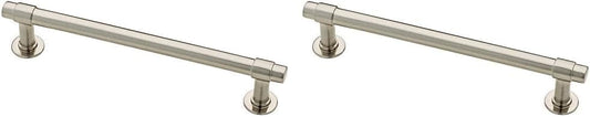 Pack of 2 Franklin Brass P29618-SN-C 5-1/16" Straight Bar Pull in Satin Nickel