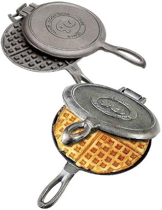 Pack of 2 Rome Industries Inc Cast Iron Old Fashioned Waffle Irons
