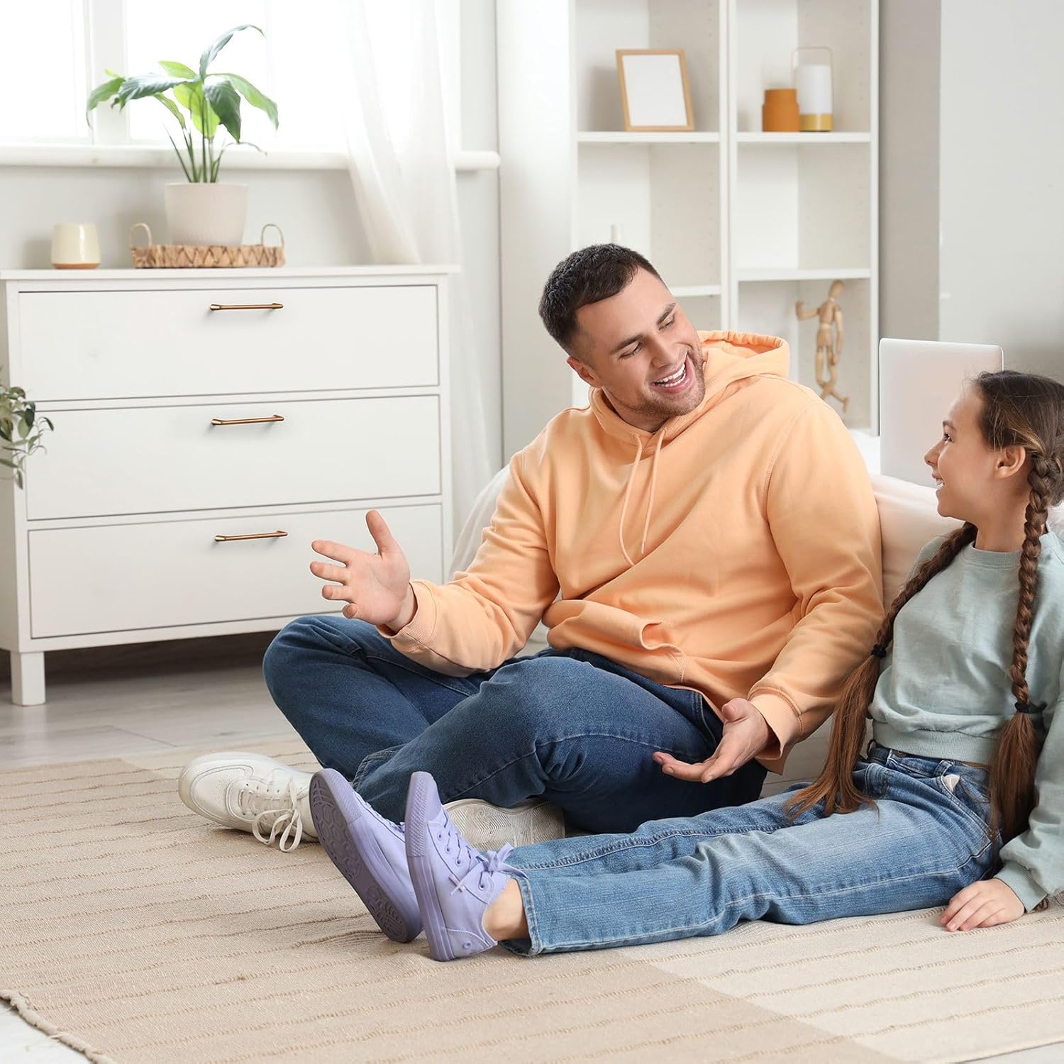 Pack of 3 Lardmon 5 Inch Antique Brass Cabinet Pulls - Heavy Solid Drawer Handles for Kitchen Island, Vanity, Closet, Bathroom Renovation - 128mm Cabinet Hardware