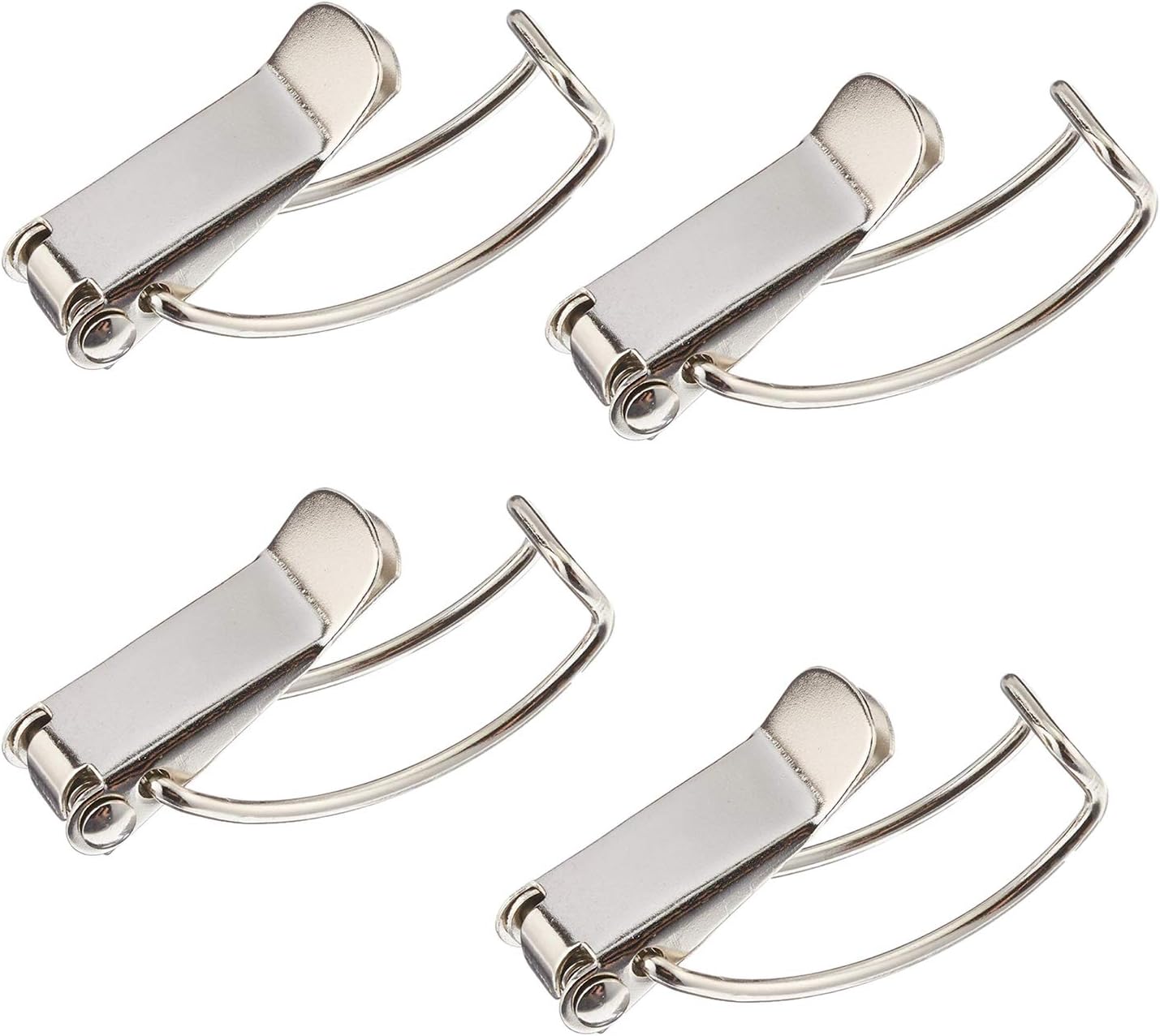Pack of 4 Rannb 61mm Stainless Steel Spring Loaded Toggle Latch Hasp for Toolbox/Case