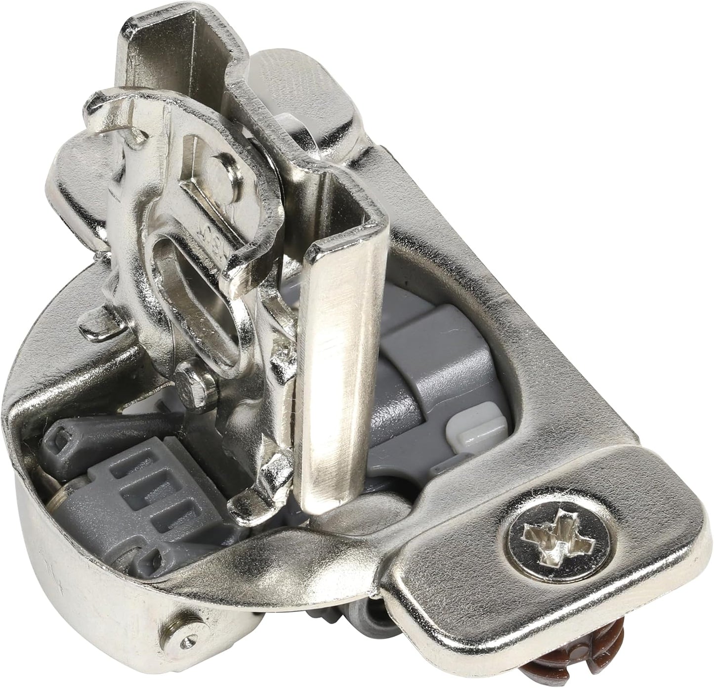 Pack of 50 Rok Hardware Angle Restrictor Clips for Face Frame Hinges - 86 Degree Kitchen Cabinet Door Restraints - NEH89