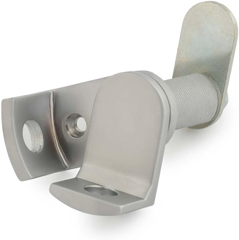 Padlockable Cam Locks for Doors & Drawers | DCP Series Satin Chrome Cabinet Locks by Olympus Lock - WildKart