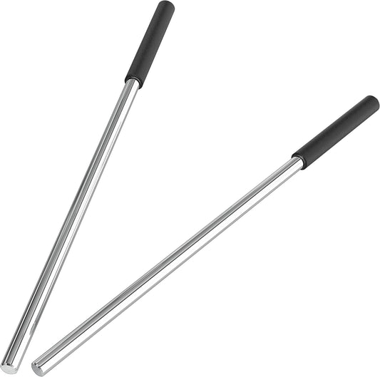 Pair of Blesseras 1/2'' x 17.2'' Garage Door Torsion Spring Winding Bars with Non-Slip Handle