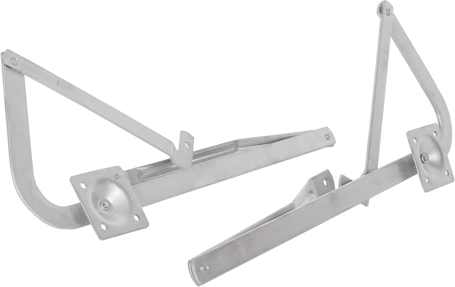Pair of ECOTRIC 55-2 Zinc Replacement Hinge Arms for 2010-UP Werner Attic Ladders