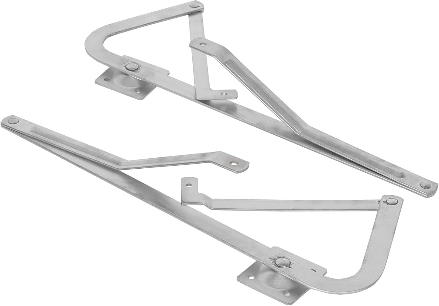 Pair of ECOTRIC 55-2 Zinc Replacement Hinge Arms for 2010-UP Werner Attic Ladders