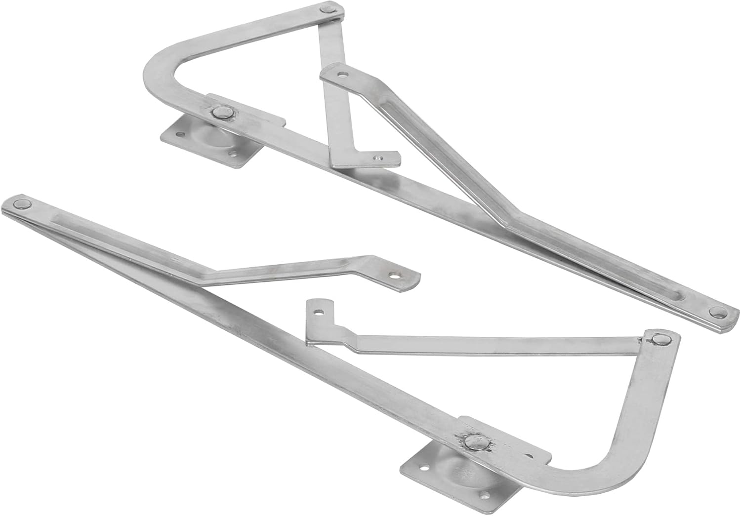 Pair of ECOTRIC 55-2 Zinc Replacement Hinge Arms for 2010-UP Werner Attic Ladders
