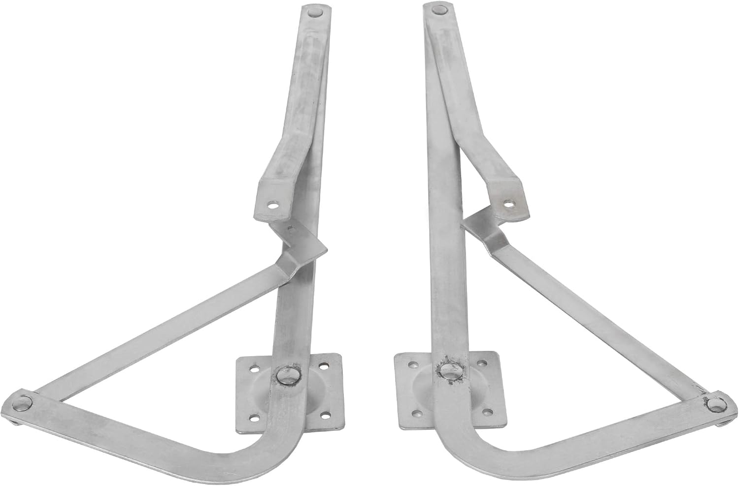 Pair of ECOTRIC 55-2 Zinc Replacement Hinge Arms for 2010-UP Werner Attic Ladders
