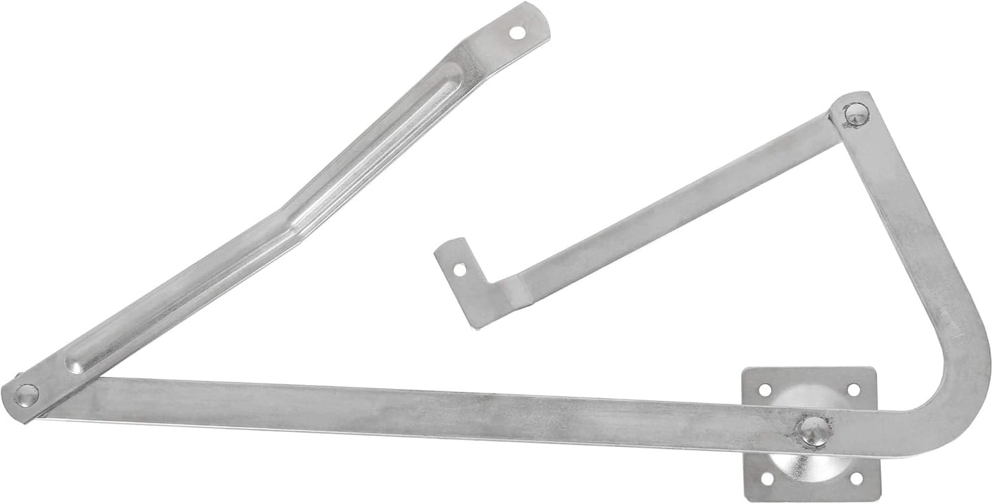 Pair of ECOTRIC 55-2 Zinc Replacement Hinge Arms for 2010-UP Werner Attic Ladders