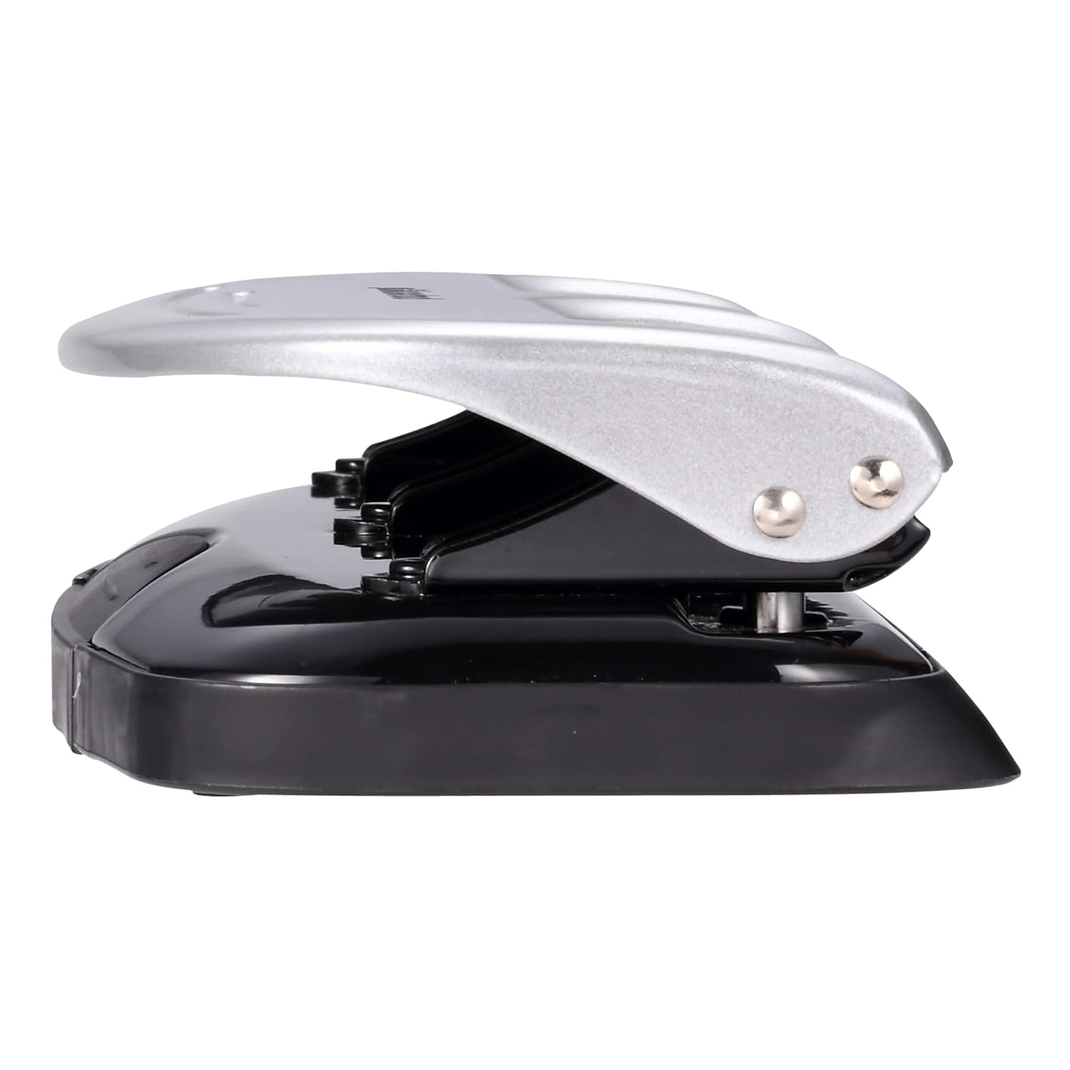 PaperPro Bostitch Office EZ Squeeze 3-Hole Punch - 20 Sheet Capacity, Easy Punching, Jam-Free Technology - Silver