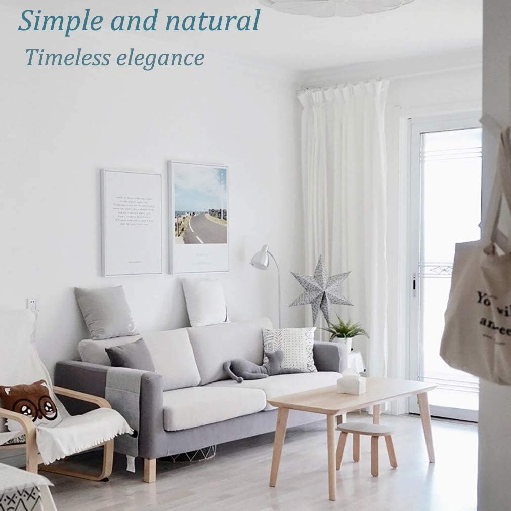 Peel and Stick Wallpaper Roll 197"x17.7", Waterproof White Contact Paper for Wall Kitchen - Self-Adhesive Vinyl Decorative Wallpaper