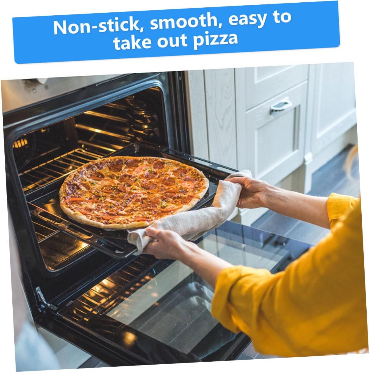 Perforated Aluminum Pizza Pan Mesh Net Baking Tray Oven Pizza Server Platter