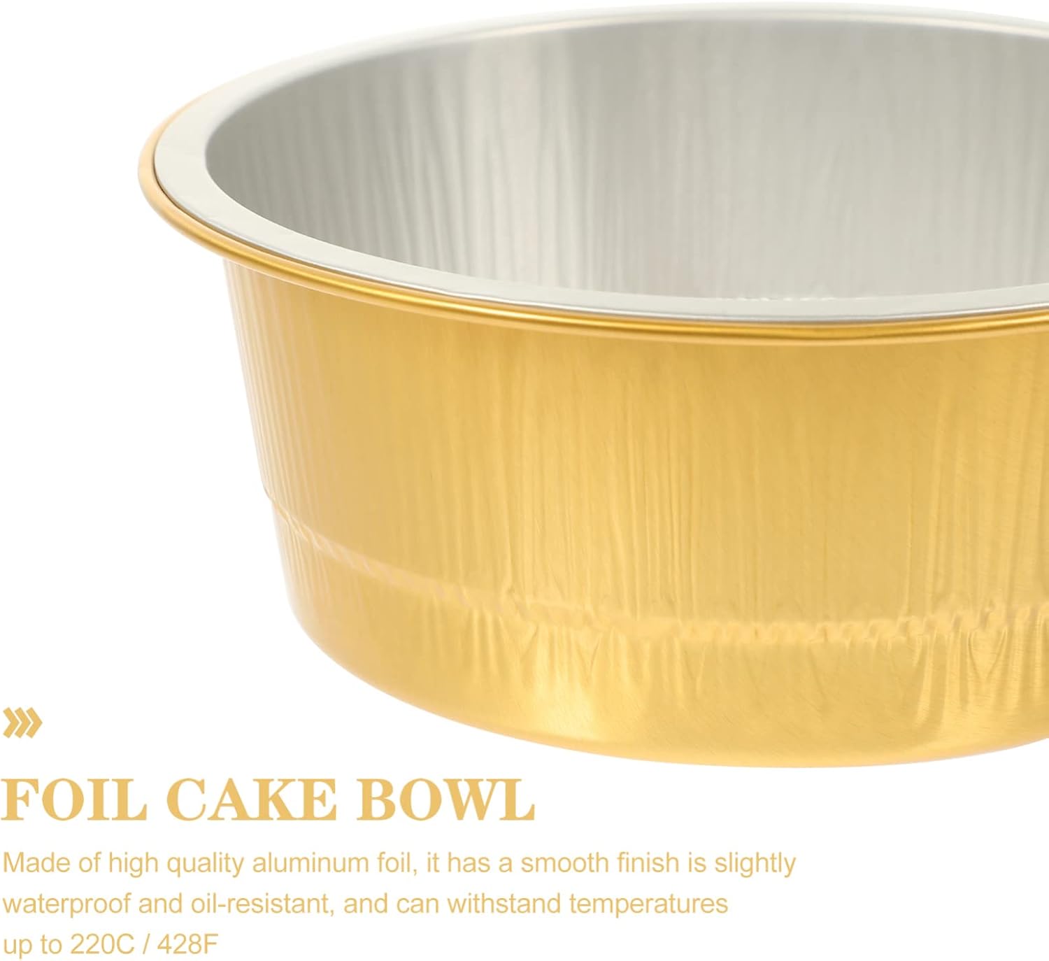 Portable Camping Grill with 10 Aluminum Foil Pans - Takeout Trays for Baking, Grilling, BBQ - Round Steam Table Containers